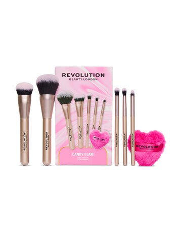 Revolution Candy Glam Brush Set