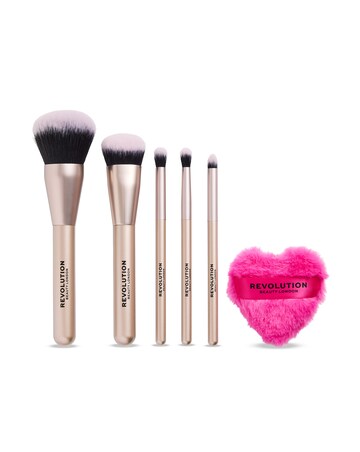 Revolution Candy Glam Brush Set