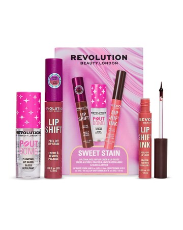 Revolution Sweet Stain Lip Trio