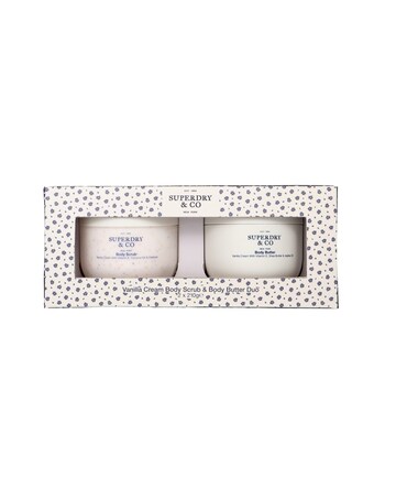Superdry Vanilla Cream Body Duo