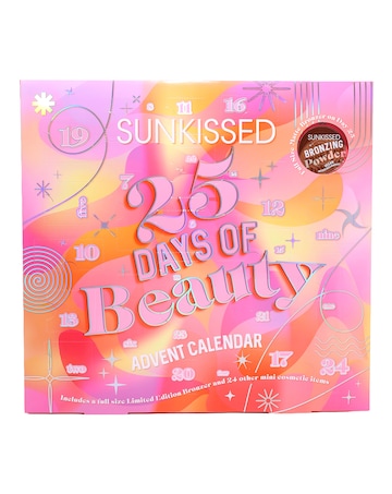 Sunkissed 25 Days of Make Up Advent Calendar Book