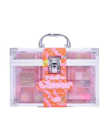Q-Ki Festive Cheer 43 piece Make Up and Accessories Vanity Case