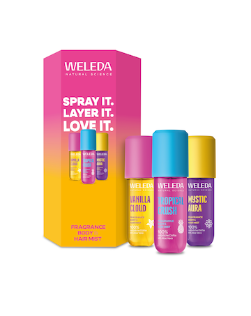 Weleda Fragrance Body & Hair Mist Trio Gift Set