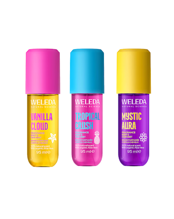 Weleda Fragrance Body & Hair Mist Trio Gift Set