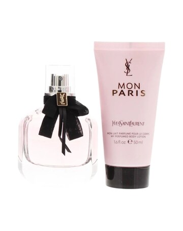 YSL Mon Paris Gift Set 50ml EDP-S + 50ml Body Lotion