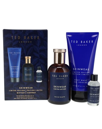 Ted Baker Skinwear Limited Edition Set - 100ml EDT, 15ml EDT, 150ml Body Wash