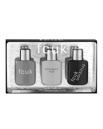 Fcuk Him 3x25ml Eau De Toilette Set - Original, Friction, Connect