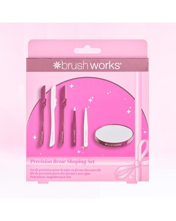 Brushworks Precision Brow Shaping Set
