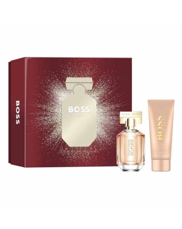Hugo Boss The Scent Eau De Parfum 50ml Gift Set With Body Lotion