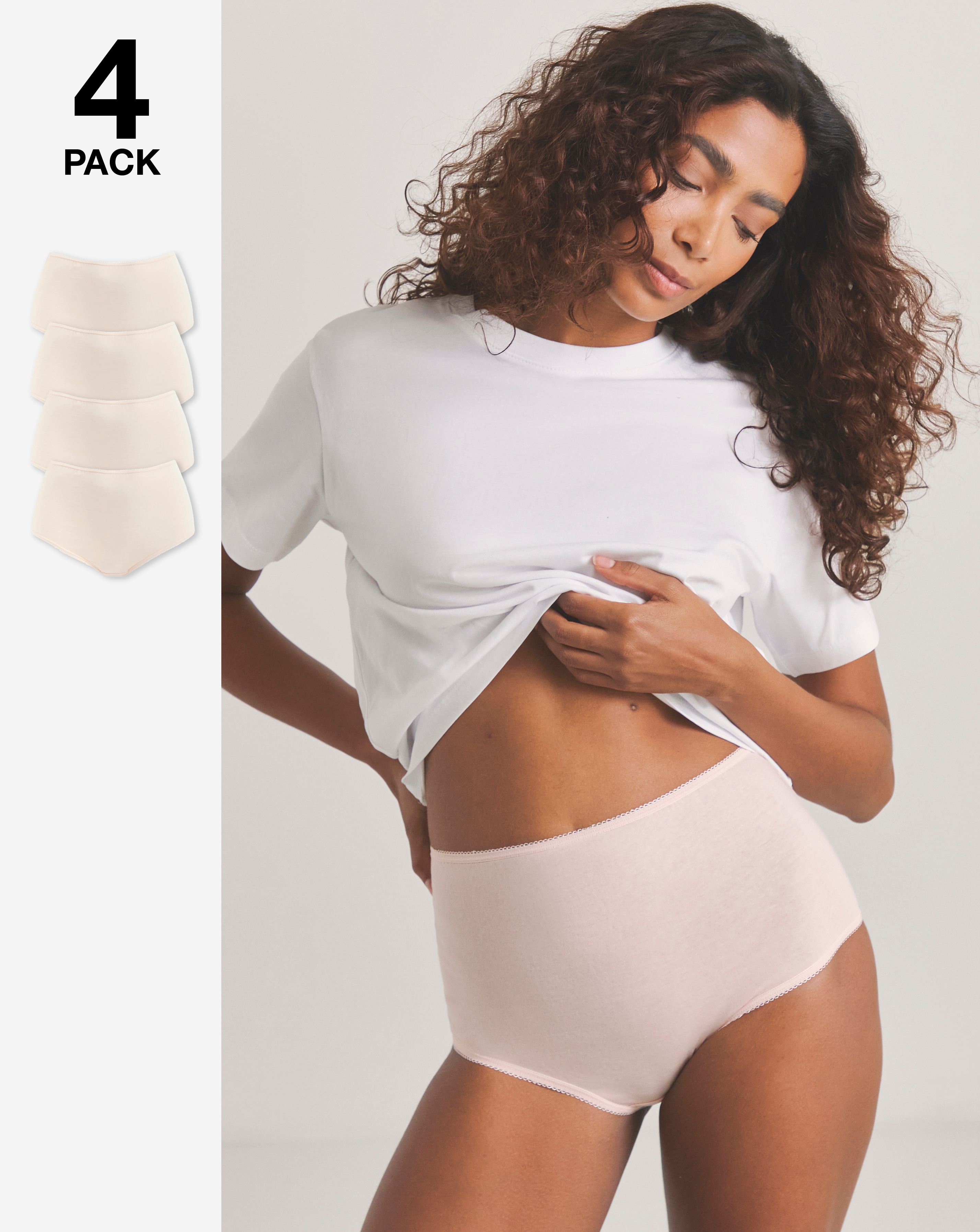 4 Pack Value Full Fit Briefs