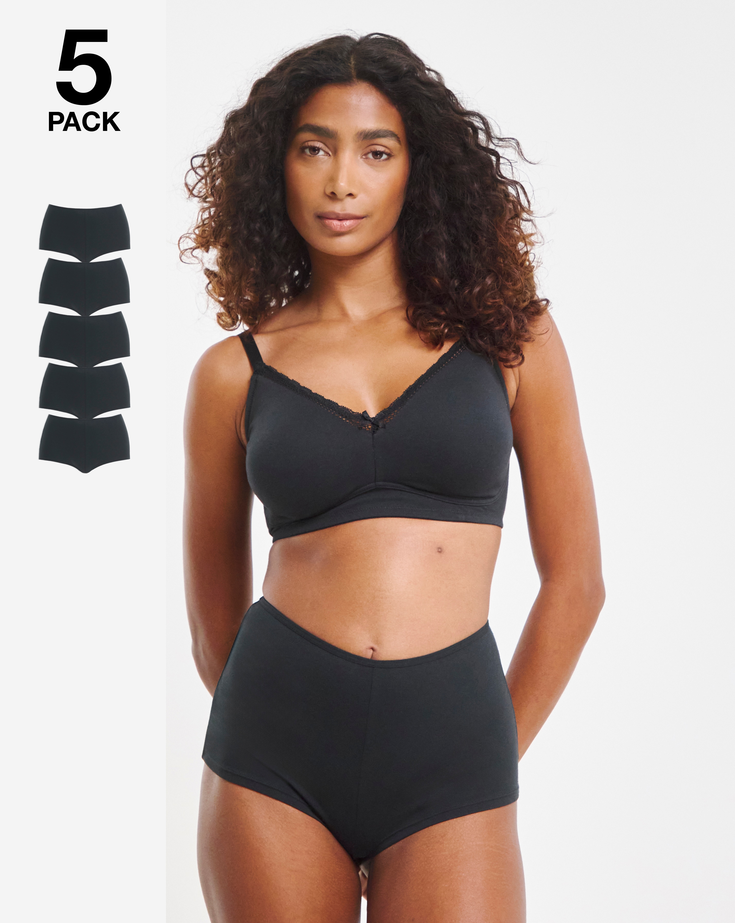 5 Pack Boy Short Knickers