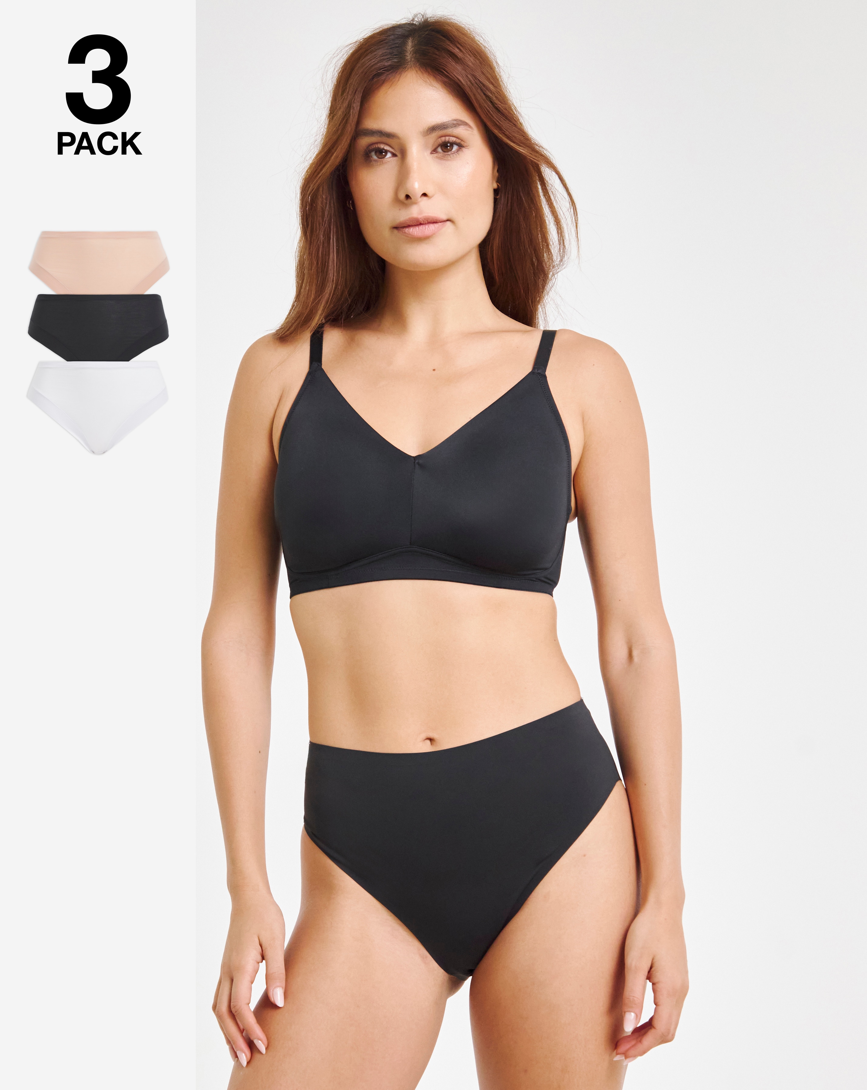 3 Pack Full Fit Modal Knickers