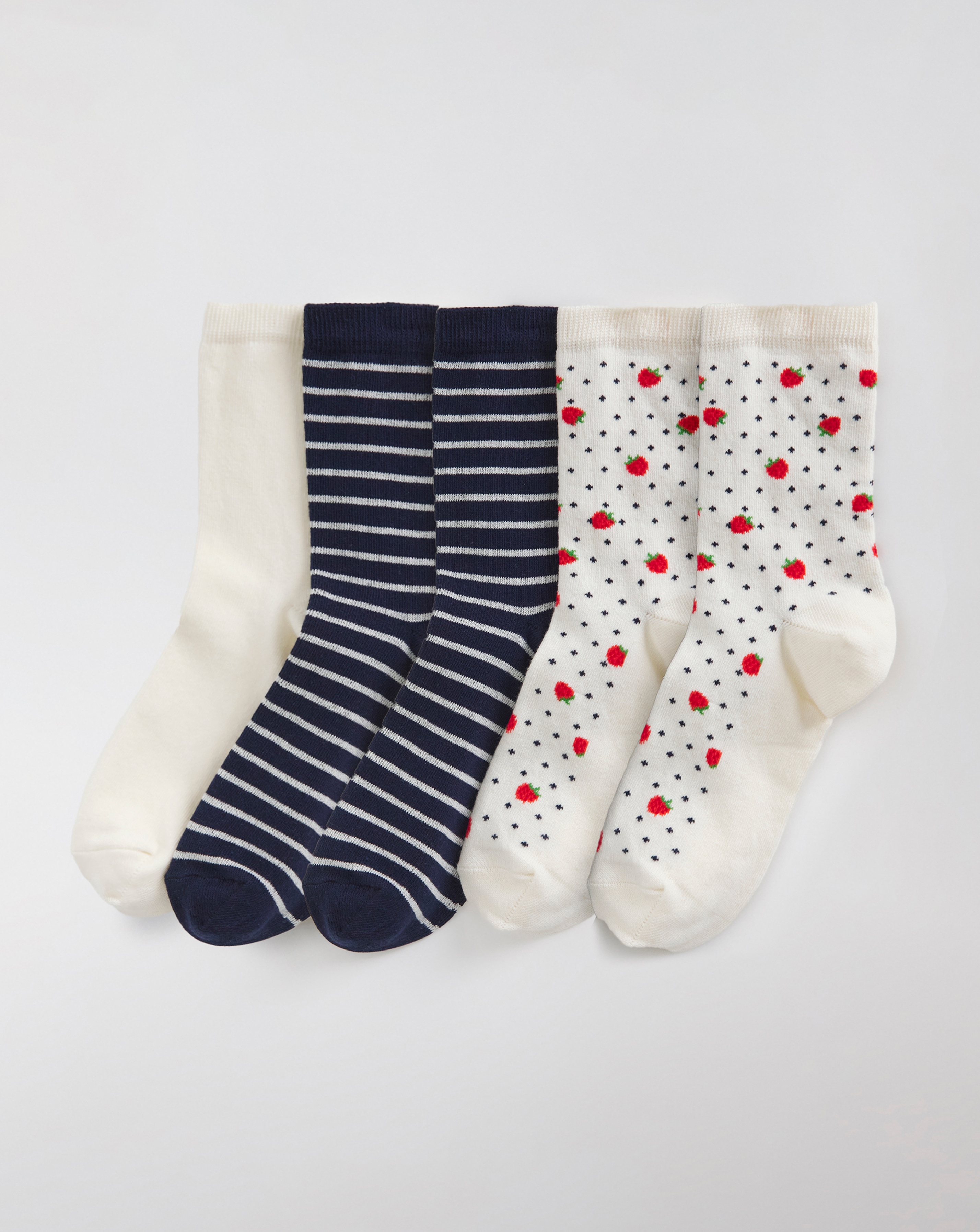 5 Pair Pack Ankle Socks Wide Fit