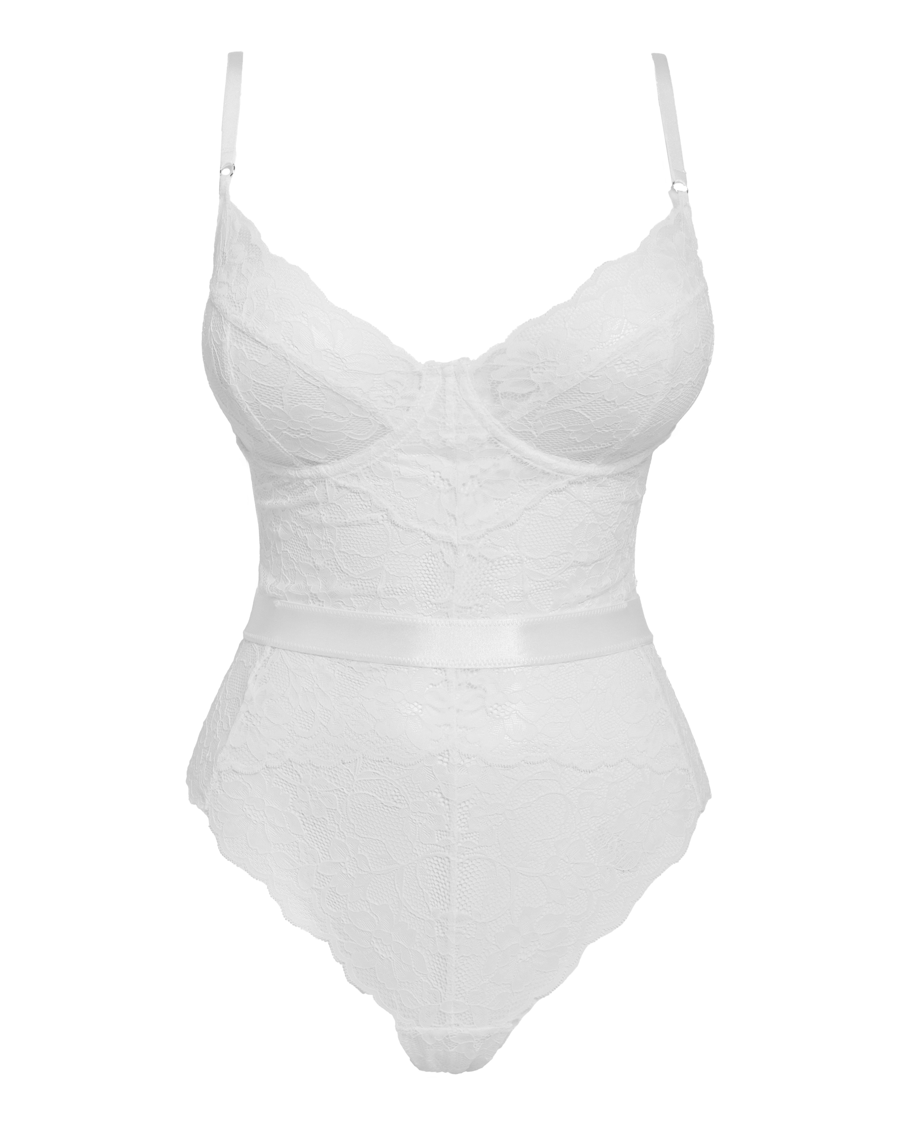 New In - Ann Summers Hold Me Tight Body White