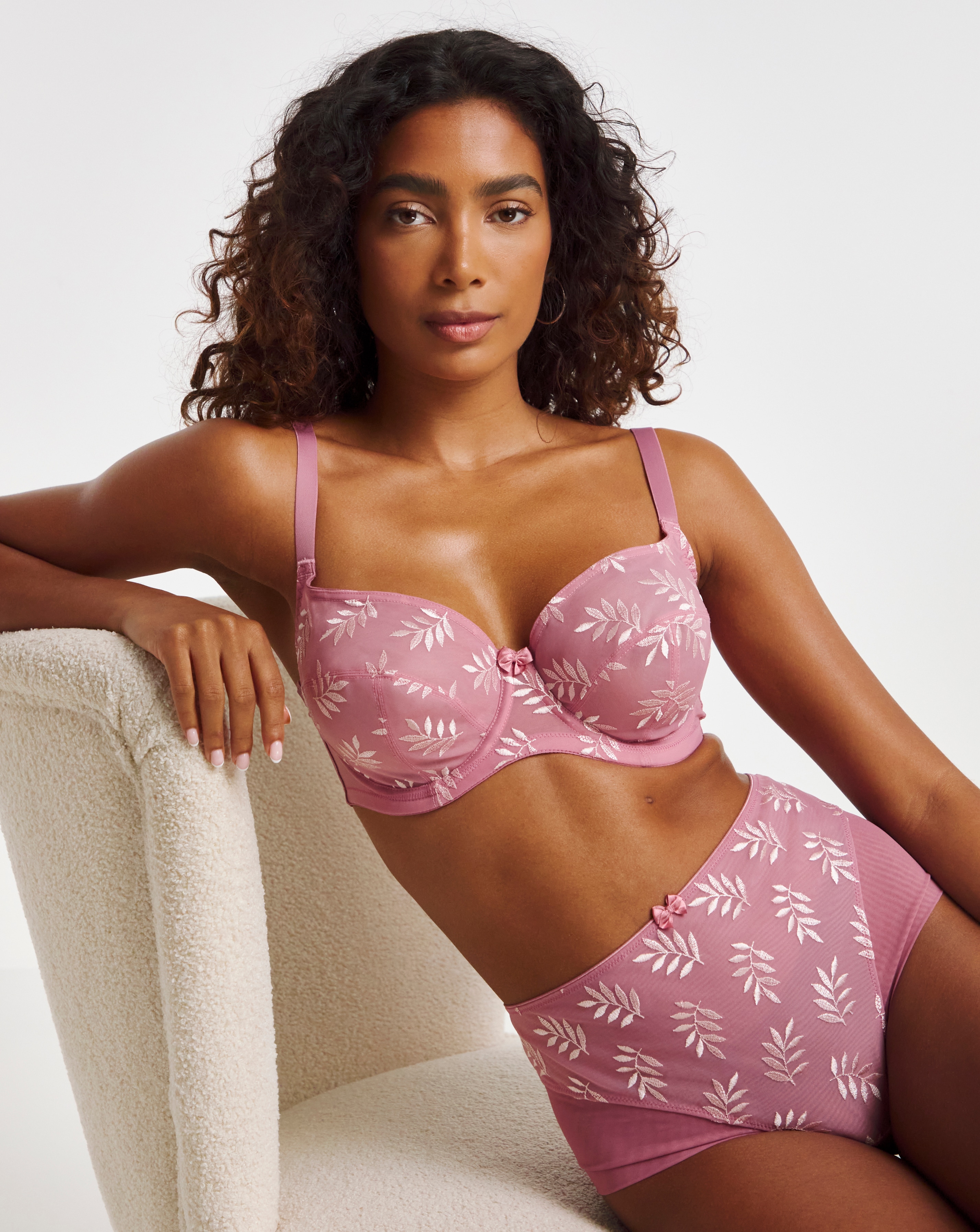 Panache Tango II Balcony Bra Pink