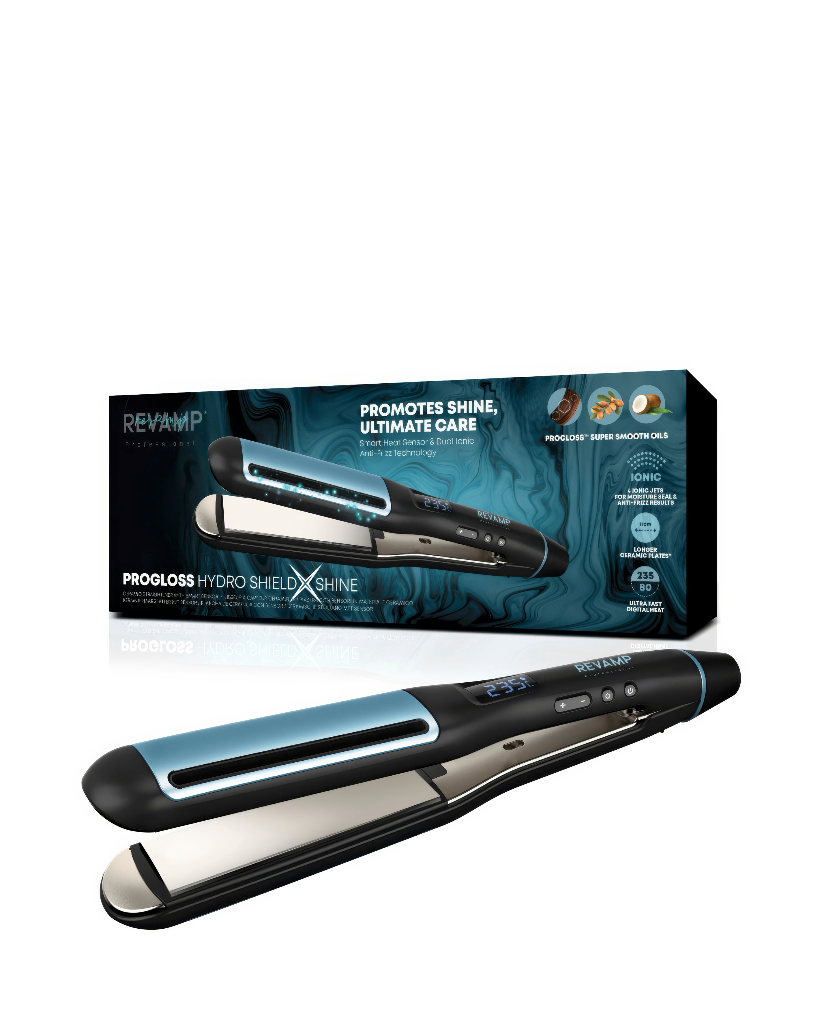 Revamp Hydro Shield X Hair Straightener