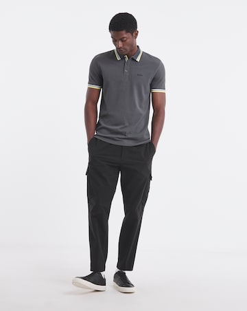BOSS Classic Short Sleeve Paddy Polo - Dark Grey