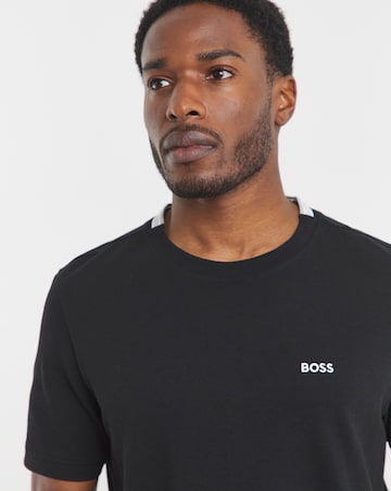 BOSS Short Sleeve Taddy T-Shirt - Black