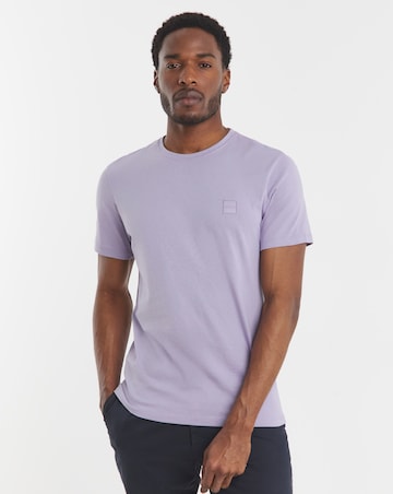 BOSS Short Sleeve Box Logo T-Shirt - Purple