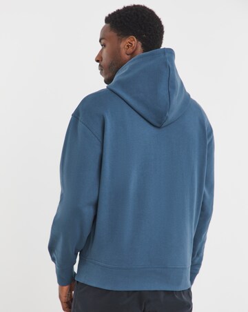 BOSS Centre Logo Hoodie - Dark Blue