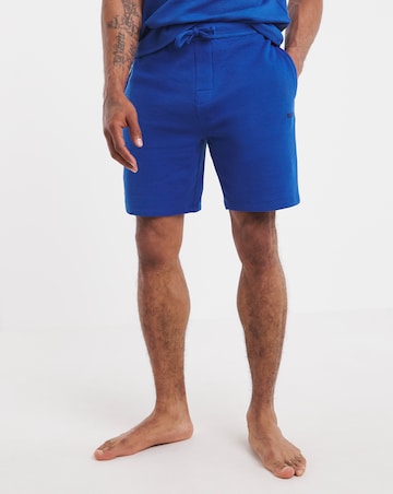 BOSS Waffle Lounge Short - Bright Blue