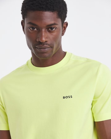 BOSS Short Sleeve Small Logo T-Shirt - Lime