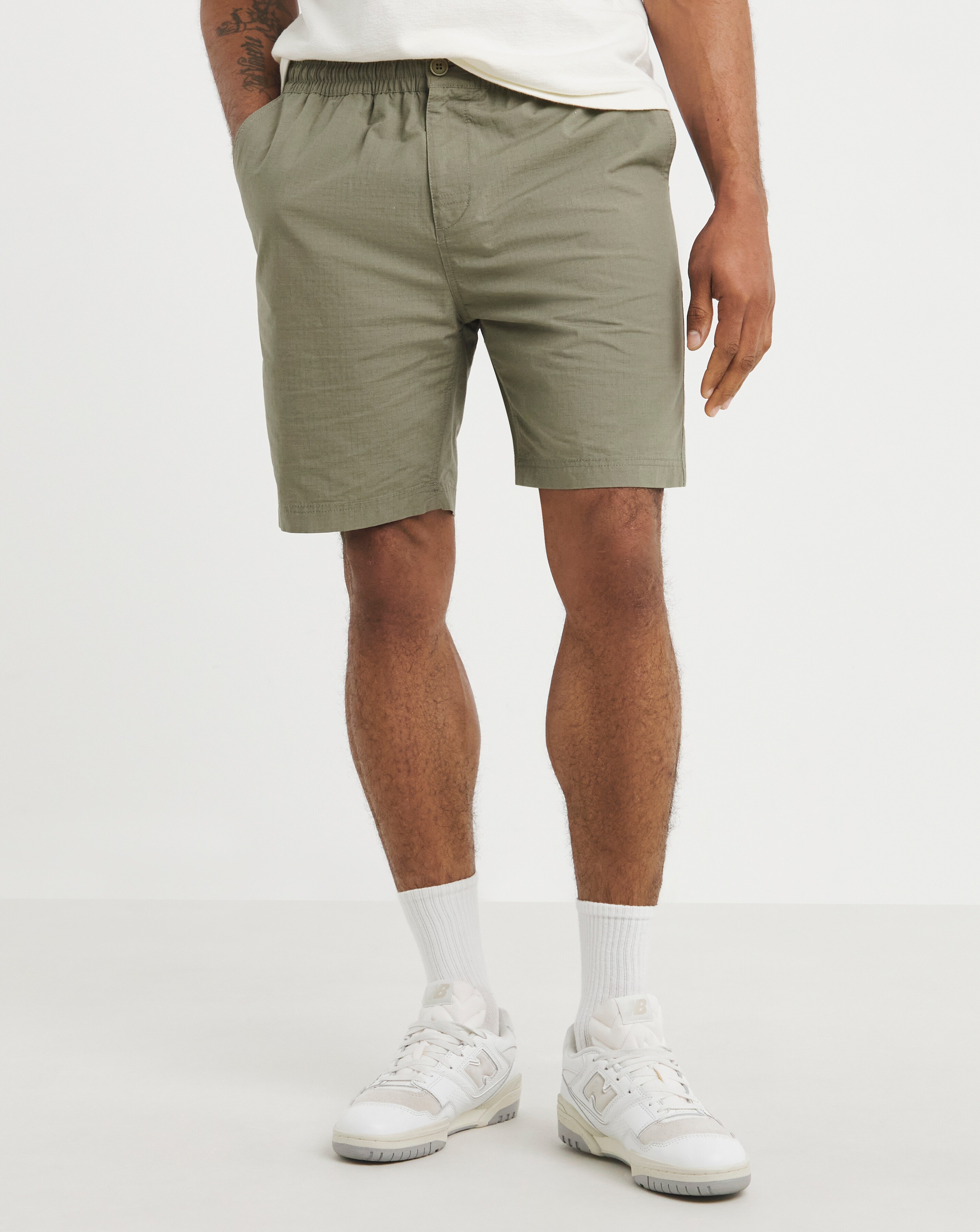 Ripstop Fully Elasticated Waist Short