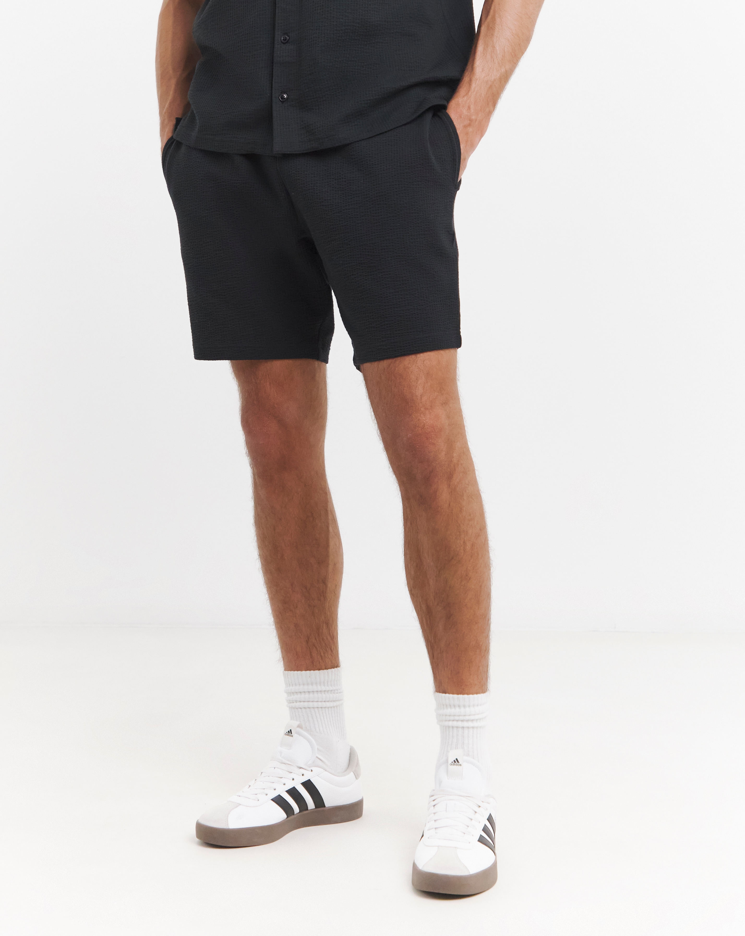 Seersucker Jersey Short