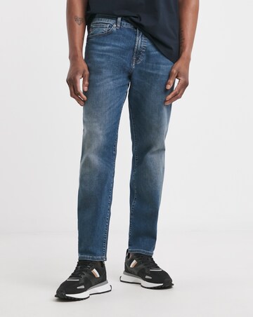 BOSS Move Stretch Straight Jean - Dark Wash