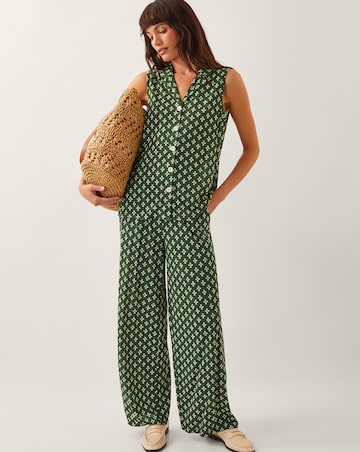 Monsoon Daisey Wide Leg Trousers