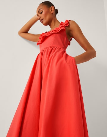Monsoon Maria Ruffle Midi Dress