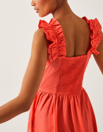 Monsoon Maria Ruffle Midi Dress