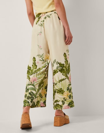 Monsoon Fleur Floral Wide Leg Trousers