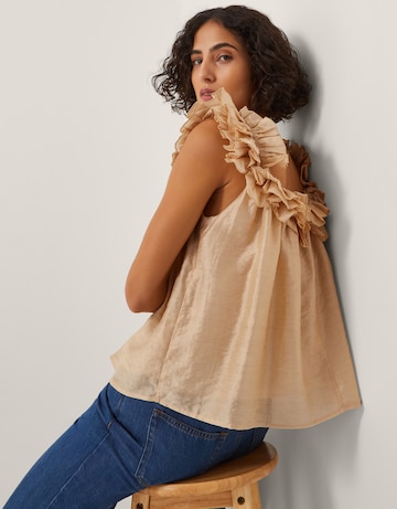 Monsoon Ella Sleeveless Frill Top