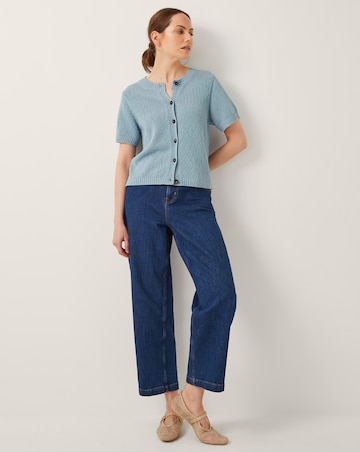 Monsoon Celia Short Sleeve Cardigan