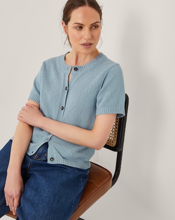 Monsoon Celia Short Sleeve Cardigan