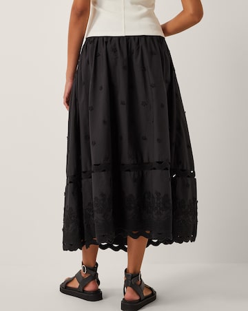 Monsoon Esme Floral Midi Skirt