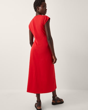 Monsoon Tilly Tie-Side Jersey Midi Dress