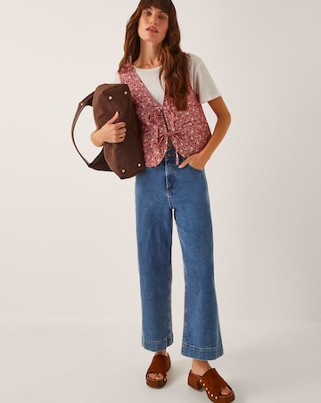 Monsoon Felipa Floral Print Waistcoat