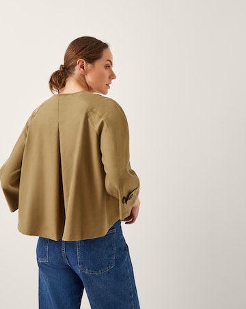 Monsoon Verity 3/4 Sleeve Swing Jacket
