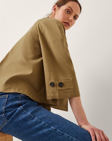 Monsoon Verity 3/4 Sleeve Swing Jacket
