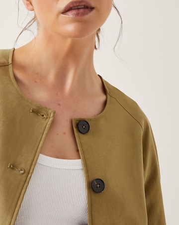 Monsoon Verity 3/4 Sleeve Swing Jacket