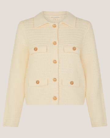 Monsoon Coby Collar Cardigan