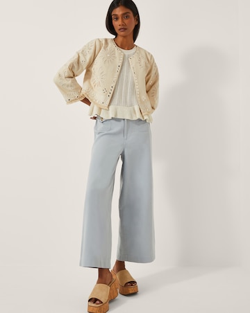 Monsoon Calista Cutwork Cropped Jacket