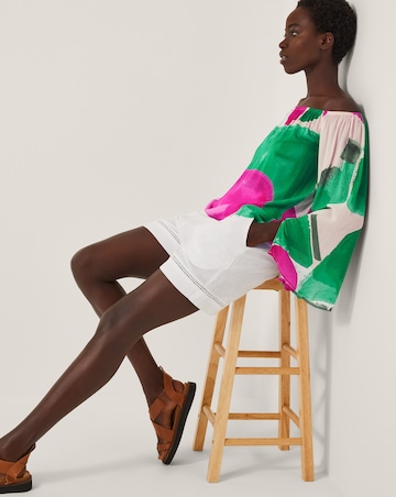 Monsoon Miley Colour Block Bardot Top