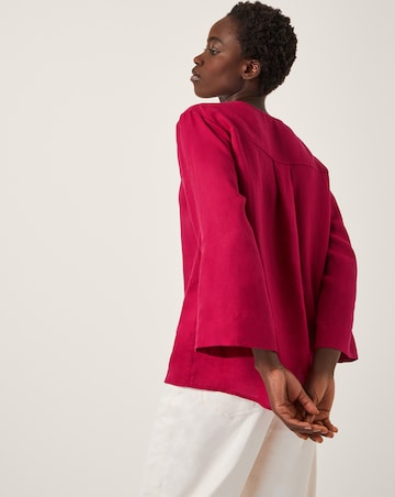 Monsoon Mischa Tie Front Tunic Top