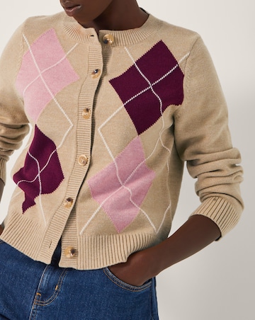 Monsoon Anne Argyle Knitted Cardigan