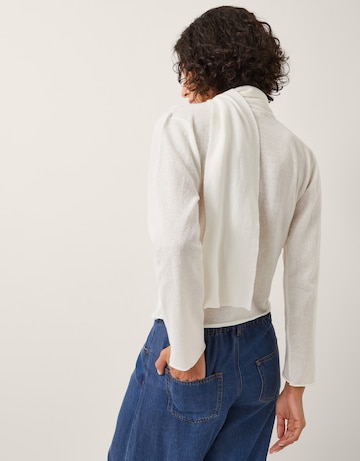 Monsoon Suri Sheer Wrap Blouse