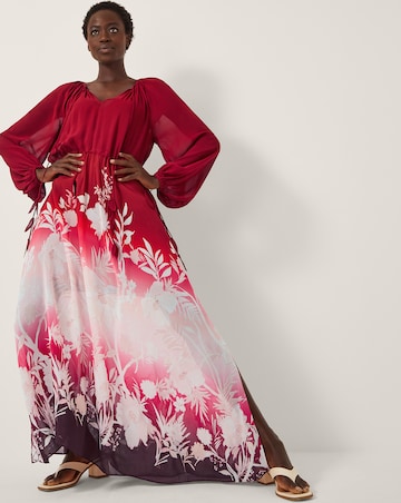 Monsoon Lilian Floral Print Maxi Dress
