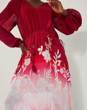 Monsoon Lilian Floral Print Maxi Dress